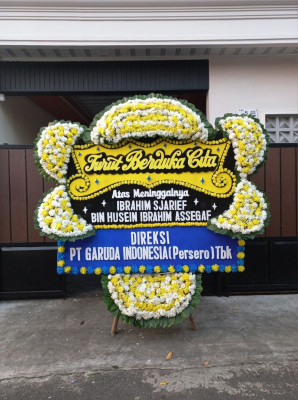 Papan Bunga Duka di Bongan