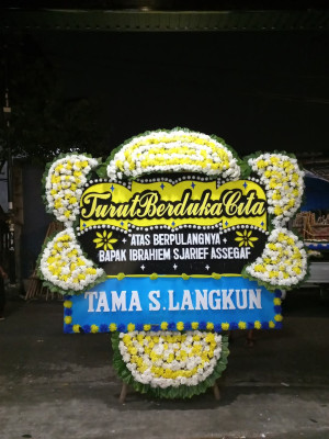 Papan Bunga Duka di Bongan