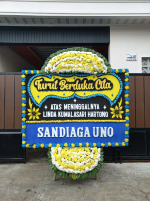 Papan Bunga Duka di Bongan