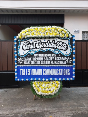 Papan Bunga Duka di Bongan